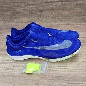 Nike Air Zoom Victory Racer Men's Sz 12.5 Blue Track & Field Shoes (CD4385-400)